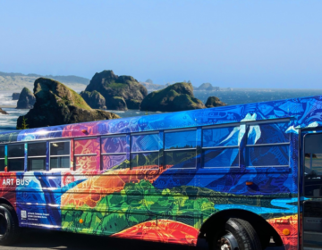 Oregon art bus