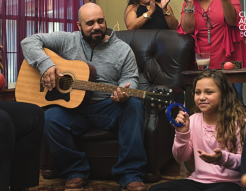 Group making music