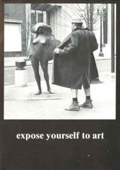 Expose yourself to art photo